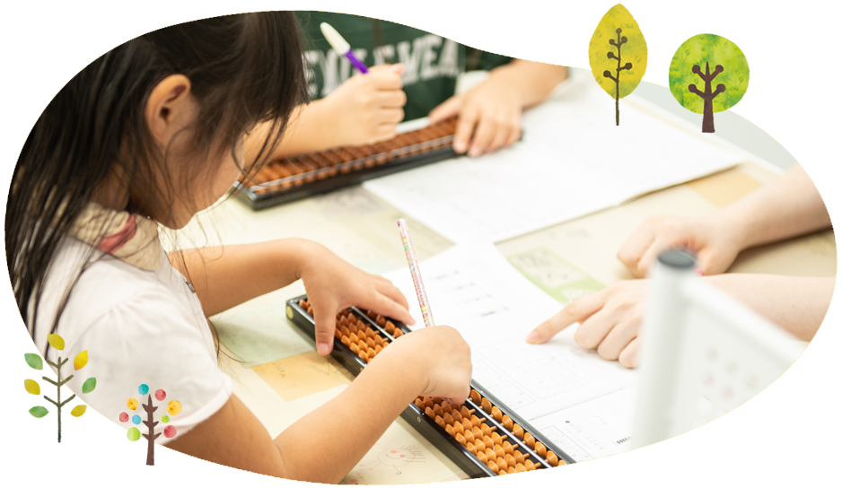 先生と年少さん達の写真